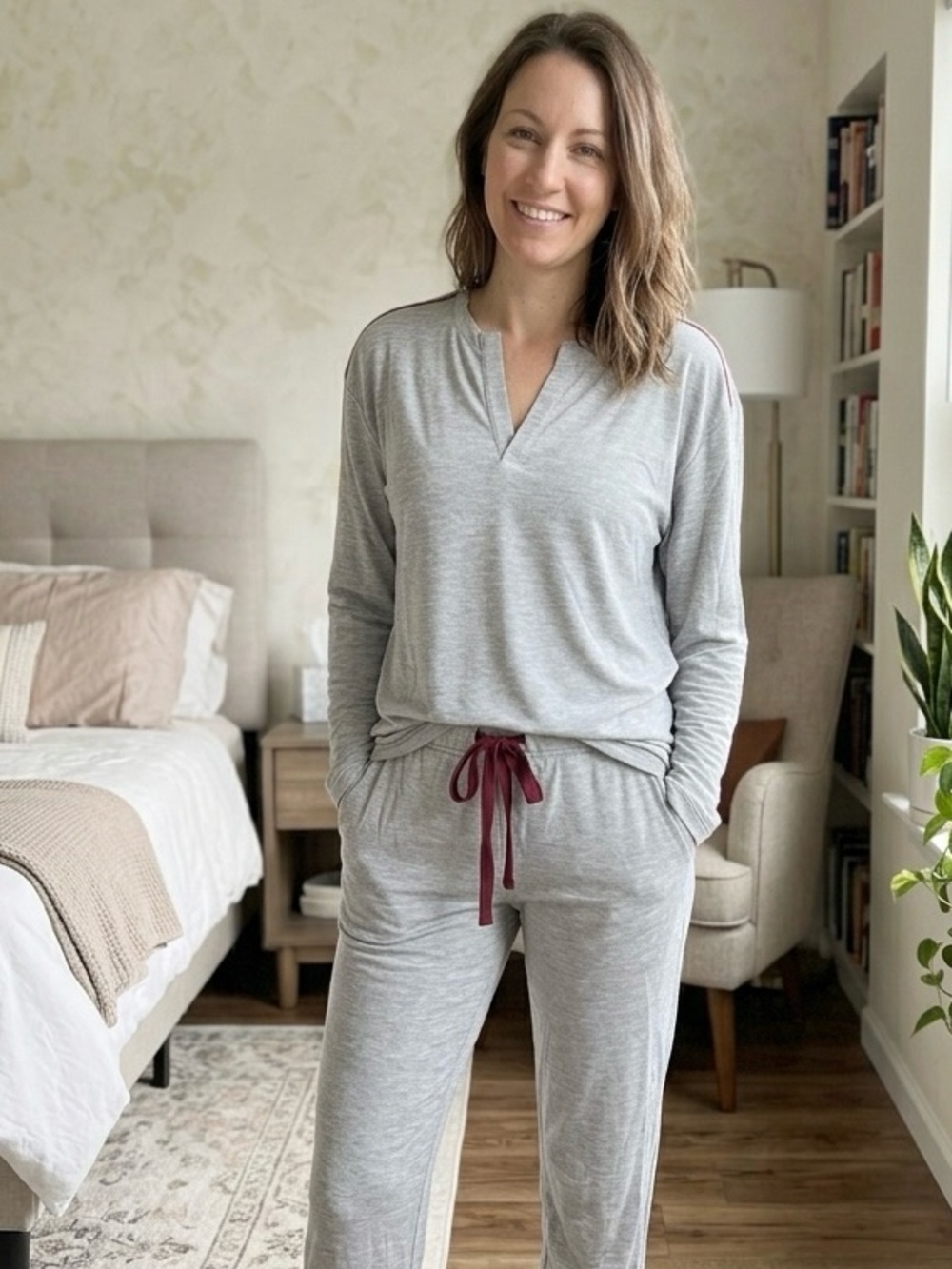 Nest Bedding American Airlines First Class Adjustable Jogger Matching Pajama Set